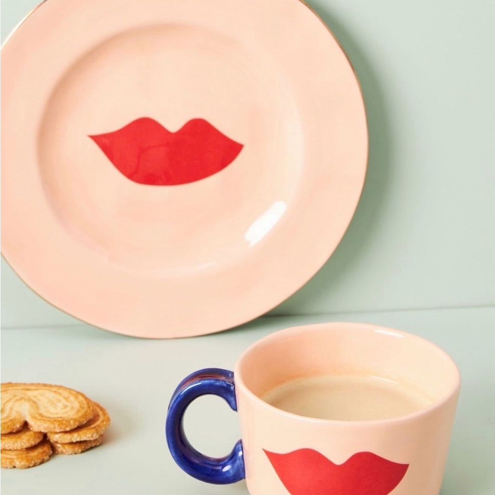 ANTHROPOLOGIE x Clare V. Maisonette NWT Dessert Plate Rare Collectible Gift - Picture 3 of 4